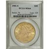 Image 2 : 1901-S $20 MS64 PCGS. According to Michael Fuljenz and