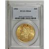 Image 1 : 1904 $20 MS64 PCGS. This beautiful Liberty twenty has