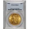 Image 1 : 1904 $20 MS64 PCGS. A lovely near-Gem representative o