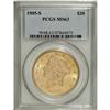 Image 3 : 1905-S $20 MS63 PCGS. The level of eye appeal of the t