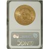Image 2 : 1907-S $20 MS63 NGC. Captivating rose-gold coloration