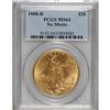 Image 1 : 1908-D $20 No Motto MS64 PCGS. Unlike its Philadelphia