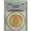 Image 1 : 1908-D $20 No Motto MS64 PCGS. This is a gorgeous doub