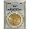 Image 1 : 1908-D $20 Motto MS64 PCGS. Slightly over one-third of