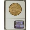 Image 2 : 1909/8 $20 MS61 NGC. Satin luster graces this original