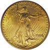 Image 1 : 1909/8 $20 MS63 PCGS. Honey-gold surfaces are accented