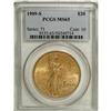Image 3 : 1909-S $20 MS65 PCGS. With a mintage of 2.7 million pi
