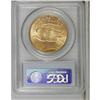 Image 2 : 1910-D $20 MS64 PCGS. A mustard-gold near-Gem with shi