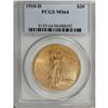Image 1 : 1910-D $20 MS64 PCGS. Vivacious luster illuminates thi