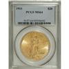 Image 3 : 1911 $20 MS64 PCGS. The excellent luster and lovely co