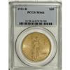 Image 2 : 1911-D $20 MS66 PCGS. Both Denver and San Francisco ha