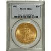 Image 1 : 1913 $20 MS63 PCGS. This lustrous and low mintage twen