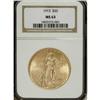Image 1 : 1913 $20 MS63 NGC. A bright Select representative that