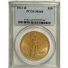Image 3 : 1913-D $20 MS65 PCGS. Most examples of the 1913-D appa