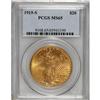 Image 1 : 1915-S $20 MS65 PCGS. Somewhat soft on the torch flame