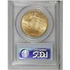 Image 2 : 1920 $20 MS63 PCGS. Bright peach-gold surfaces exude p
