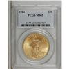 Image 1 : 1924 $20 MS65 PCGS. The fine-grain surfaces display so
