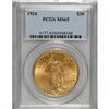 Image 1 : 1924 $20 MS65 PCGS. Sharply struck with satin luster a