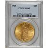 Image 1 : 1924 $20 MS65 PCGS. A terrific Gem example of this com
