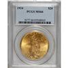 Image 1 : 1924 $20 MS66 PCGS. Sharply struck and intensely lustr