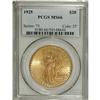Image 1 : 1925 $20 MS66 PCGS. The dazzling, intensely lustrous s