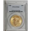 Image 1 : 1928 $20 MS66 PCGS. The clean, lustrous surfaces of th