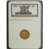 Image 3 : (1837-42) G$1 C. Bechtler Dollar, N Reversed MS61 NGC.