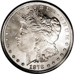 1878 7TF S$1 Reverse of 1879 MS65 PCGS. The strike is