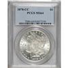 Image 1 : 1878-CC S$1 MS64 PCGS. This decisively struck and near
