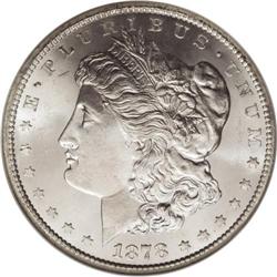 1878-CC S$1 MS66 NGC. Once the Bland-Allison Act was i