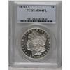 Image 1 : 1878-CC S$1 MS64 Prooflike PCGS. This 1878-CC near-Gem