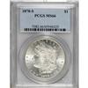 Image 1 : 1878-S S$1 MS66 PCGS. Fully struck and brilliant throu