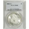 Image 1 : 1880-CC S$1 MS65 PCGS. The 1880-CC dollar exists in tw