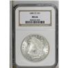 Image 3 : 1880-CC S$1 MS66 NGC. This 1880-CC is the variety with