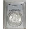 Image 3 : 1880-CC S$1 MS66 PCGS. This variety has tiny die chips