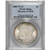 Image 3 : 1880/79-CC S$1 Reverse of 1878 MS66 PCGS. Although the