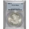Image 1 : 1880-O S$1 MS64 PCGS. Highly lustrous with brilliant s