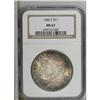 Image 1 : 1880-S S$1 MS67 NGC. Large S. Golden-brown and apple-g