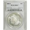 Image 1 : 1880-S S$1 MS67 PCGS. Beautiful luster emanates from i