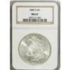 Image 1 : 1880-S S$1 MS67 NGC. Glowing luster issues from immacu