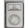 Image 1 : 1880-S S$1 MS67 Prooflike NGC. Medium S. A flashy Supe