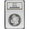 Image 1 : 1880-S S$1 MS67 Prooflike NGC. This desirable example