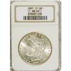 Image 1 : 1881-CC S$1 MS65 NGC. This low-mintage (296,000 pieces