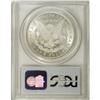 Image 4 : 1881-CC S$1 MS67 PCGS. Skimpy bullion deposits in Cars