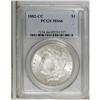 Image 1 : 1882-CC S$1 MS66 PCGS. This beautifully preserved Cars