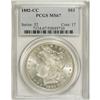 Image 3 : 1882-CC S$1 MS67 PCGS. The 1882-CC Morgan, and the two