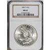Image 1 : 1882-S S$1 MS67 NGC. Brilliant and beautiful with an e