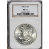 Image 1 : 1882-S S$1 MS67 NGC. Fully struck with flashy, brillia