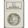 Image 1 : 1882-S S$1 MS67 S NGC. A fully brilliant and sharply