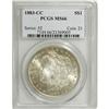 Image 3 : 1883-CC S$1 MS66 PCGS. The obverse of this Premium Gem